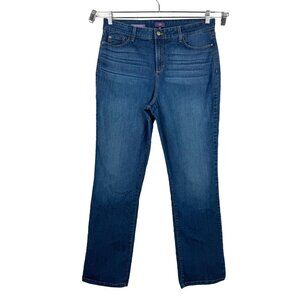 NYDJ Marilyn Straight lift tuck 90s high waist jeans sz‎ 18